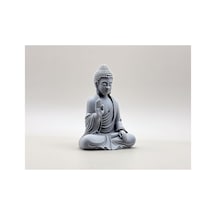 Oturan Buda Heykeli 15 Cm Meditasyon Heykeli, Figür Meditasyon Biblo Masa Üstü Biblo, Hediyel Standart