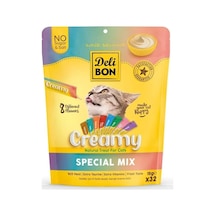 Delibon Creamy Ödül Maması Karışık Çeşit 15gr 32li Paket