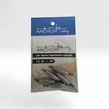Çapa Çift Taraf Fırdöndülü Kurşun 1gr 5 Li Paket - Standart