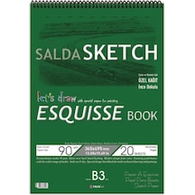 Folix Sketchbook B3 Salda 34.5 X 49.5 Spiralli 90 Gr. 20 Yaprak N11.1422