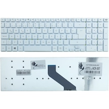 Acer Uyumlu Aspire V3-571G-52454G50Makk Klavye (Beyaz)