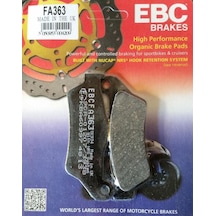 Ebc Fa363 2000-2006 BMW R 1150 RT Uyumlu Arka Fren Balatası Organik Balata