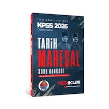 Yediiklim 2026 Kpss Mareşal Genel Kültür Tarih Tüm Adaylar İçin Soru Bankası Yediiklim Yayınları