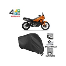 Ktm 990 Adventure Motosiklet Brandası ( Kilit Uyumlu - Siyah