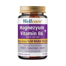 Magnezyum Vitamin B6 200/10mg 90 Tablet