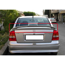 Opel Astra G Sedan Spoyler Spoiler Fiber Boyasız Işık Dahil