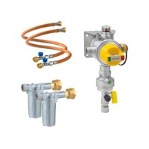 Gok Caramatic Drive Two 30mbar 2li Dikey + Filtre + Hortum Gaz Dedantör Seti