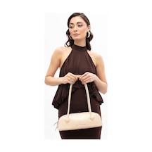 Sisley Bej Omuz Çantası Kadın Sly 407 Sısley