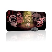 Binding Of Isacc Kaymaz Dikişli Kauçuk Oyuncu Mousepad V3 - 70x30 Xl Gaming Mouse Pad Fare Altlığı