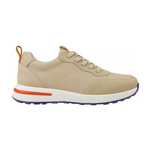 Morven Erkek Bej Mevsimlik Casual Deri Spor Ayakkabı 24ms005052653 Bej