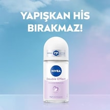 Kadın Roll-on Deodorant Double Effect 50ml, 72 Saat Anti-perspirant Koruma, Alkolsüz, Pürüzsüz Koltuk Altı
