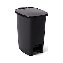 Miss Collection Lüx Serisi Pedallı 25 Litre Çöp Kovası Siyah Çok Renkli