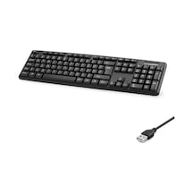Emh Store Kablolu Standart Klavye F Siyah Hdx2601