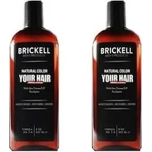 Hubrendy Sh Belirtilmemiş Brickell Saç, Sakal Beyazlık Giderici Erkekler Üzerinde Etkili 237 Ml X 2