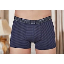 Berrak Erkek 12"Li Çizgili Pamuklu Likralı Boxer 4475 001 Berrak Erkek 12"Li Çizgili Pamuklu Likralı Boxer 4475 001