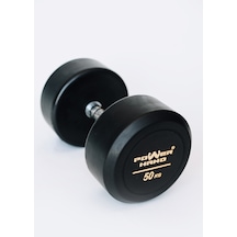 Powerhand 50 KG Kauçuk Kaplı Profesyonel Dambıl