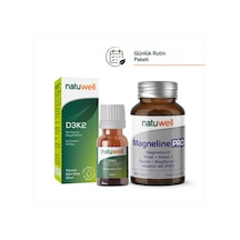 Vitamin D3k2 Damla 20 Ml Ve Magneline Pro 60 Tablet