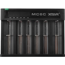 Xtar Mc6c - Li-ion Pil Usb Şarj Cihazı - 6lı