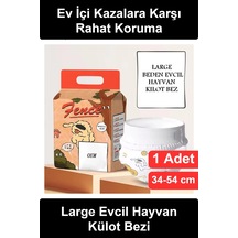 Köpekbezi Large Beden Köpek Bezi Ultra Emici Hızlı Kuruyan Evcil Hayvan Külotu Cırt Cırtlı Ayarlana