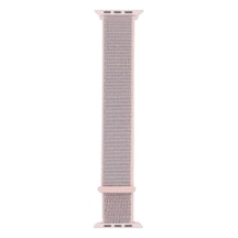 Effox Watch Ultra 49mm Kordon Band-03 Serisi Hasır Strap Kayış-pembe Açık