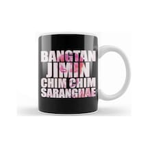 Bts Chim And Words Pink Watercolours Army Kpop Kupa Bardak Porselen Karışık