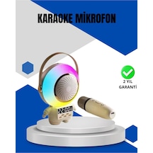 Kablosuz Mikrofonlu Astronot Tasarım Bluetooth Speaker Karaoke - Sptrta-20264702-5718