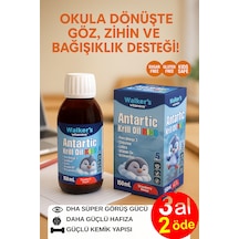 Walker's Vitamins Omega 3- Krill Oil Balık Yağı Omega 3 ,sitikolin Epa, Dha, İçeren Çocuk Şurubu