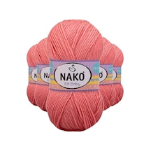 5 Adet Elite Baby El Örgü İpi Tüylenmeyen Bebek Yünü Somon 1469