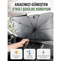 Katlanabilir Oto Güneşlik Pratik, Dayanıklı, Uv Koruyucu Tasarım Yeni Nesil