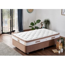 Nironyatak Latte 120X200 Bir Buçuk Kişilik Yatak Full Ortopedik Sert Yatak
