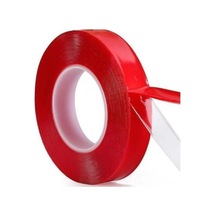 Çift Taraflı Silikonlu Şeffaf Bant 10Mm X 5M Su Geçirmez Süper Gü N11.122