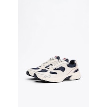 Tommy Hilfiger Erkek Th Coney Renk Bloklu Sneakers - Lacivert Rwb