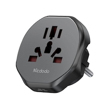 Mcdodo Cp-4550 Priz Dönüştürücü Universal Seyahat Adaptörü-siyah