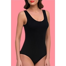 Tutku Poky Kadın Kalın Askılı Çıtçıt Kancalı 6'lı Body Zıbın 001