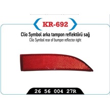 Clio Symbol Sağ Arka Tampon Reflektörü 2012 Sonrası 265600427r Gns