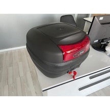 First Bag Motosiklet Çantası 33 Litre Kırmızı Reflektörlü