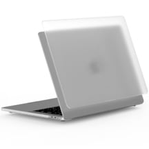 Wiwu iShield MacBook Air 13 2020 Kapak A2179  / A1932 uyumlu Koruyucu Kılıf Mat Tasarım ZORE-218466 Beyaz