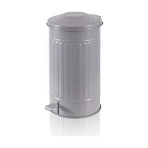 The Mia Çöp Kovası Mutfak 24 Lt Açık Gri Krn0034