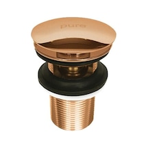 Pop-up Lavabo Süzgeci - Taşmalı Rose Gold