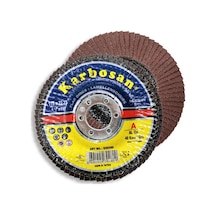 Karbosan Flap Disk 115Mm 60 Kum, Ao (10 Adet)