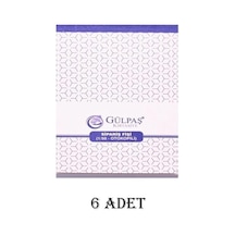 Gülpaş 685 Sipariş Fişi 1/50 Otokopili 6 Adet