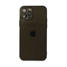 Newface Apple İphone 12 Pro Kılıf Fly Lens Silikon - Siyah