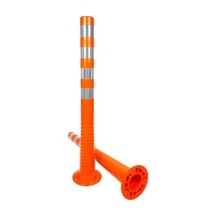 Delinatör 75CM 5 Adet Plastik-Esnek-Otopark-Araç Delinatörü-Yol