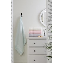 Özdilek Bright Kadife Banyo Havlusu 90x150 Cm Mavi Mavi