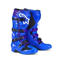 Alpinestars Tech 7 Kros Motosiklet Botu Mavi
