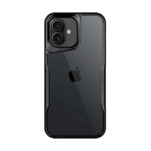 Newface Apple İphone 16 Plus Kılıf Boyi Silikon Kapak - Siyah