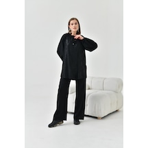 Ftz Women Kadın Varak Takım Siyah 30806-siyah Siyah