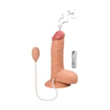 Hızlı Express Su Fışkırtmalı 19 CM Titreşimli Tam Realistik Vantuzlu Vibratör