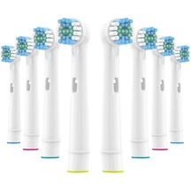 Lovyco 3d White 4’lü Oral-B Uyumlu Dış Fırçası Yedek Başlığı