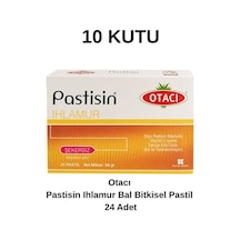 Otacı Pastisin Ihlamur Bal Bitkisel Pastil 10 x 24 Pastil